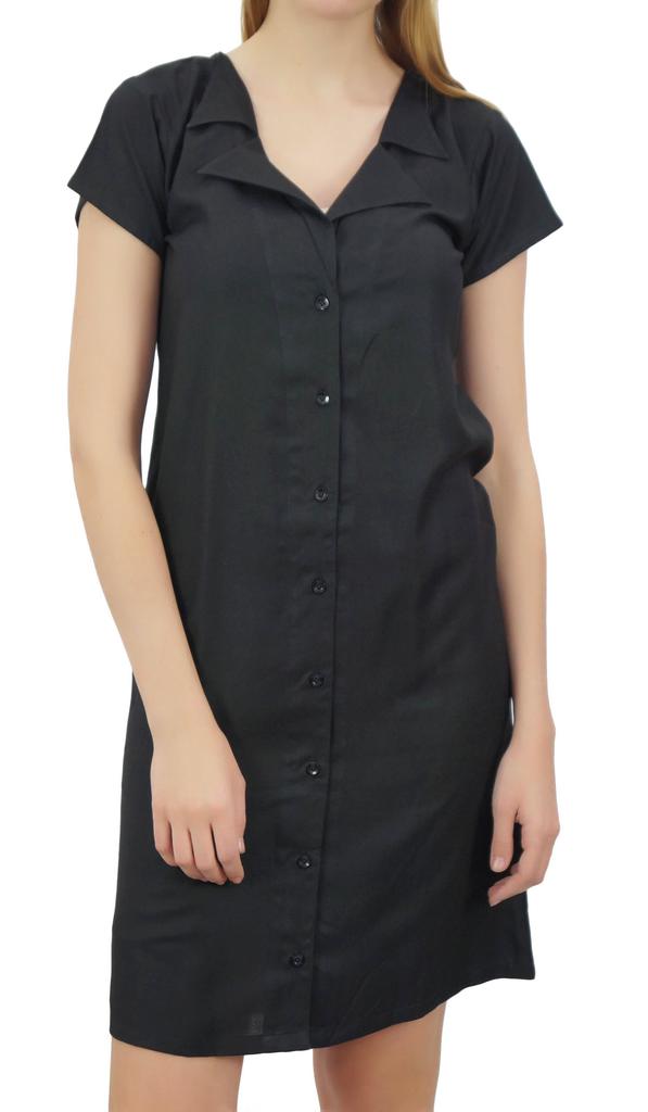Bimba Womens Aqua Blue Long Shirt Getting Ready Buttondown Night