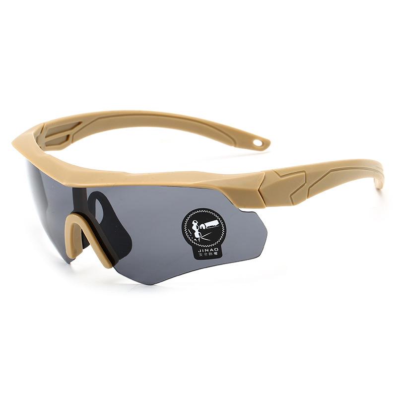 Anti-Explosion Tactical Goggles: Wind & Sand Protection for Military, Shooting, Cycling, and Myopia.