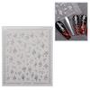 1 Sheet Fashion Nail Art Decals for Chinese New Year Manicure Decors with Cartoon Snake PatternsNail Salon Accessories