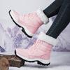Snow Boots Boots Piled Thickened Martin Boots Lace-up Cotton Shoes Large Size Leisure Outdoor Travel