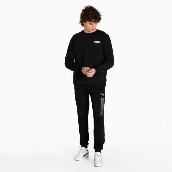 Official PuMa PuMa Official Ess PuMa Crew Sweat Fl M