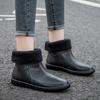 Women's Non-slip Waterproof Rubber Short Boots - Fashionable Korean Style Summer Rain Shoes