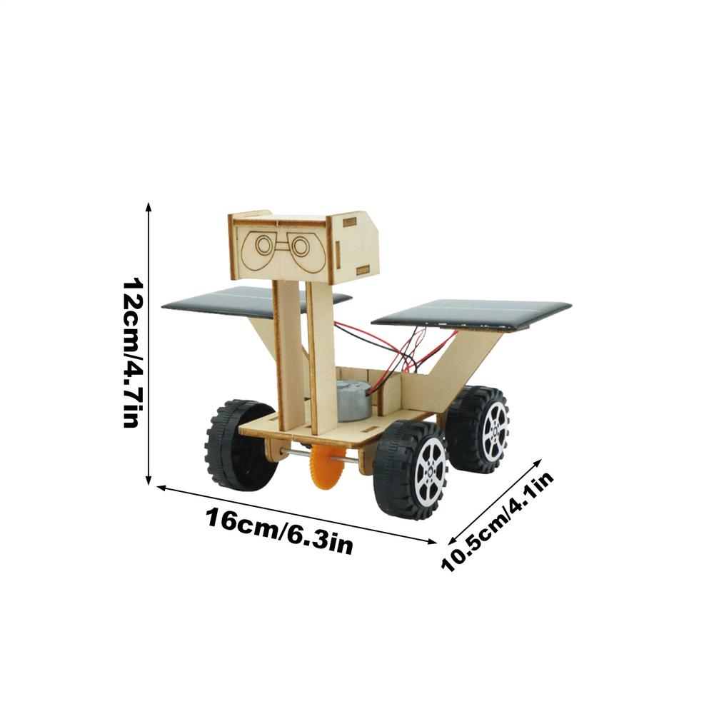 

STEM Solar Robot Kit Build Your Own Lunar Rover, Educational Science Toy for Kids to Learn Engineering, Classroom & Home