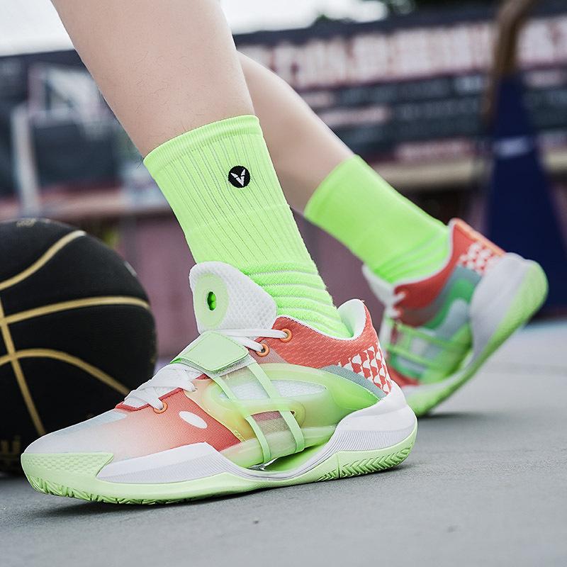 

Пара светящихся в темноте кроссовок Splash 5 для доставки, износостойкие кроссовки для реальной игры для студентов, спортивная обувь с амортизацией, пара ш 45