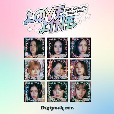 NiziU Korea 2nd Single Album LOVE LINE Digipack Ver.