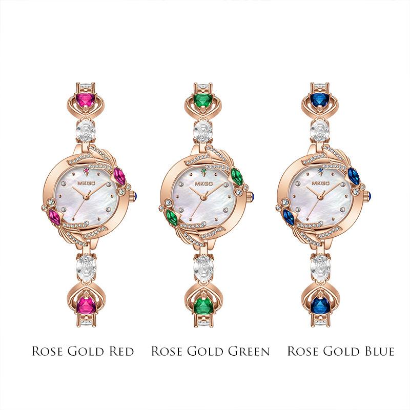 UTHAI W42 Watch For Women Brand Beimu Waterproof Advanced Light Luxury Jewelry Diamond Ladies Bracelet Watches Valentines Gift