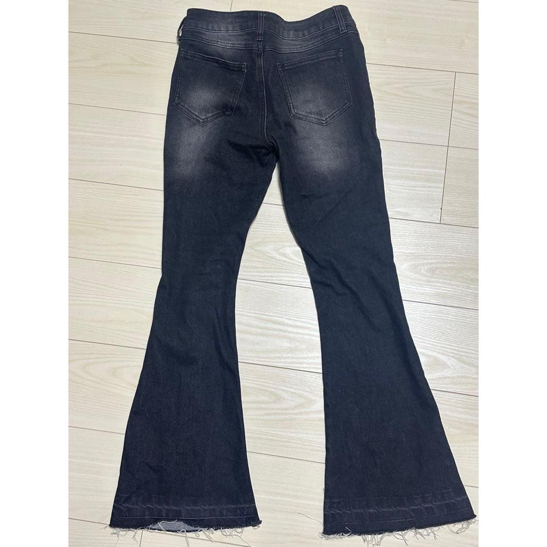 WEGO Dark color flare denim size M