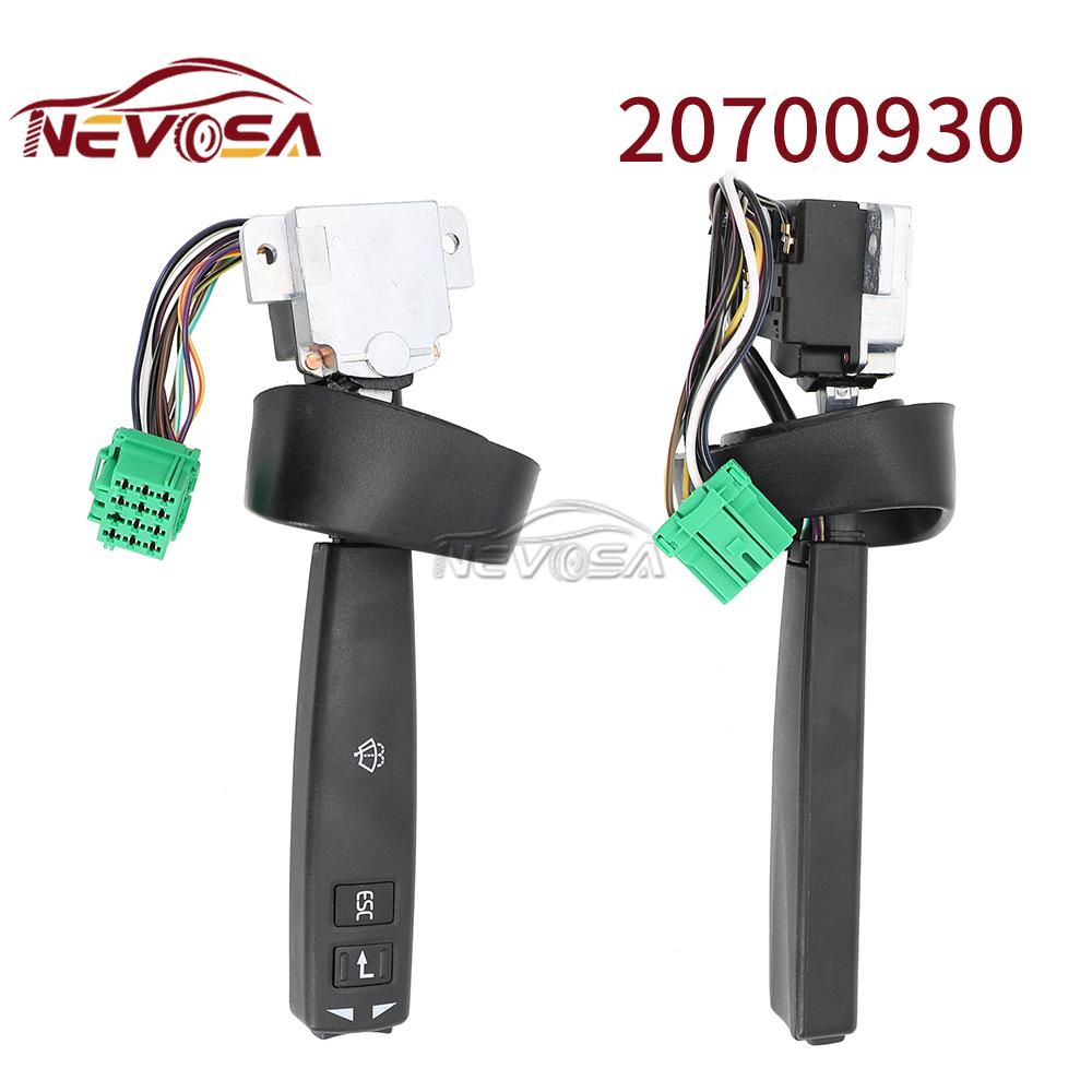 For Volvo Trucks VOE FH12 FH16 Spare Parts Turn Signal Steering Column Switch 3944025 3172170 20700930 3944672 21005294 1096413 20700930
