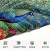 1PC Quilting Print FlAannel Blanket, High Quality Comfortable for All Seasons, Home Decor, Warmth and Comfort