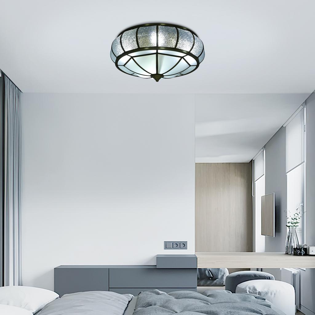 Modern Crystal Ceiling Light Fixture, 4-Light E26 Base No Bulbs Included, 110V Voltage for Living Room Bedroom,Easy Installation