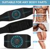 EMS Muscle Stimulator Electric Abdominal Trainer Belt Abs Toner Body Slimming Fitness Training Equipment Lose Weight Burning Fat