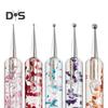 5PCS Nail Dotting Pen Art Kit Dual Head DIY Nail Embossing Tool for Transfer Tracing Paper Nail Design Tools for Nail Art