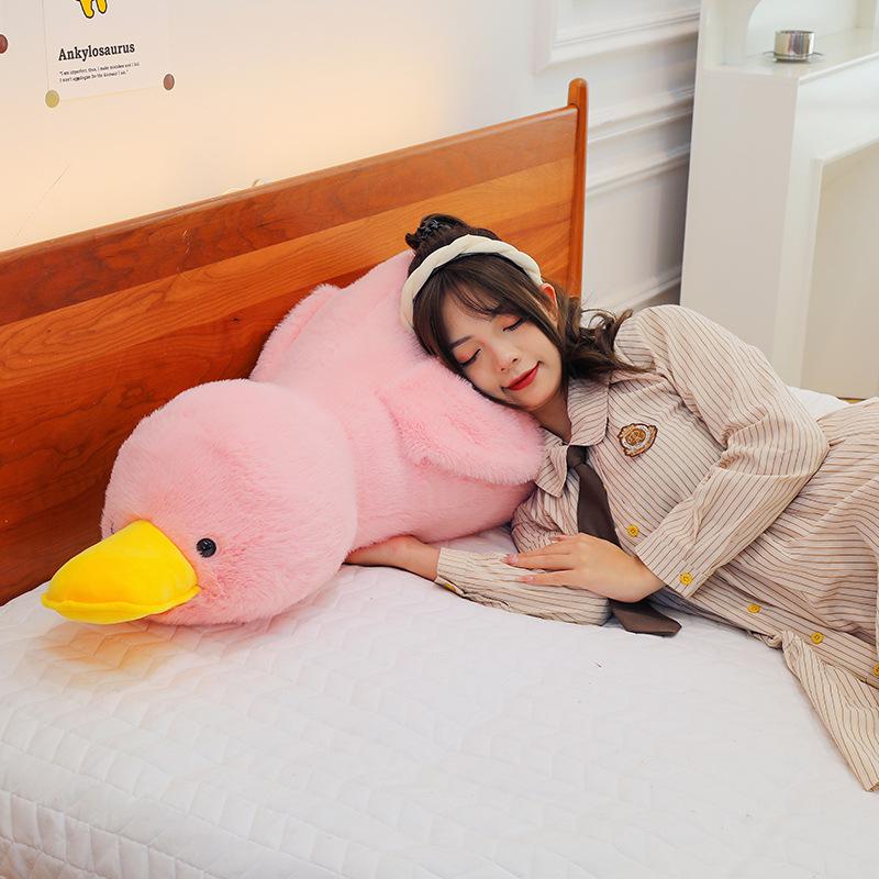 1pcs Duck Doll New Cute Cartoon Bed Pillow Sleeping Pillow Birthday Gifts for Boys and Girls Plush Toys Stuffed Animals