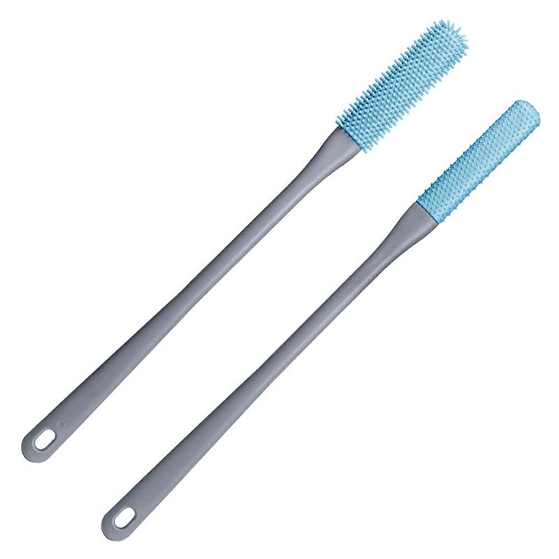 

ABMH-Toe Cleaning Brush Foot Cleaning Brush For Shower Long Handle Shower Cleaning Brush Suitable For Men And Women серый
