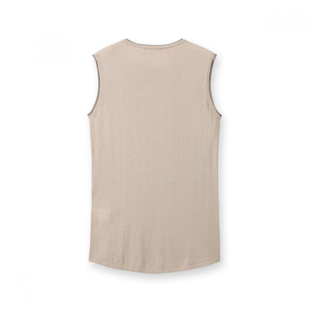 FURINA Lemon Papillon Sleeveless Knit Top