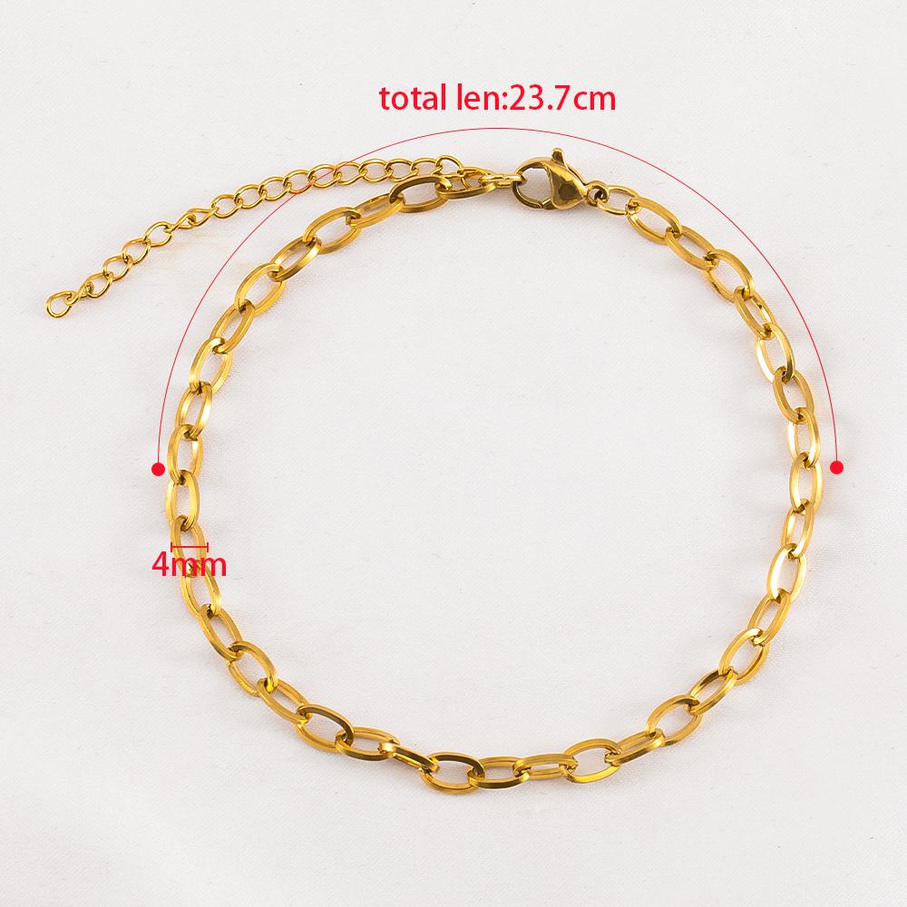 1PC 5PCS New Stainless Steel Frosted Necklace Bracelet Set Jewelry Making Gift Thick Link Chain OT Buckle Clasp Handmade Chokers