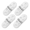 4pcs Stainless Steel Folding Table Hinges 270 Degree Round Edge Sewing Machine Table