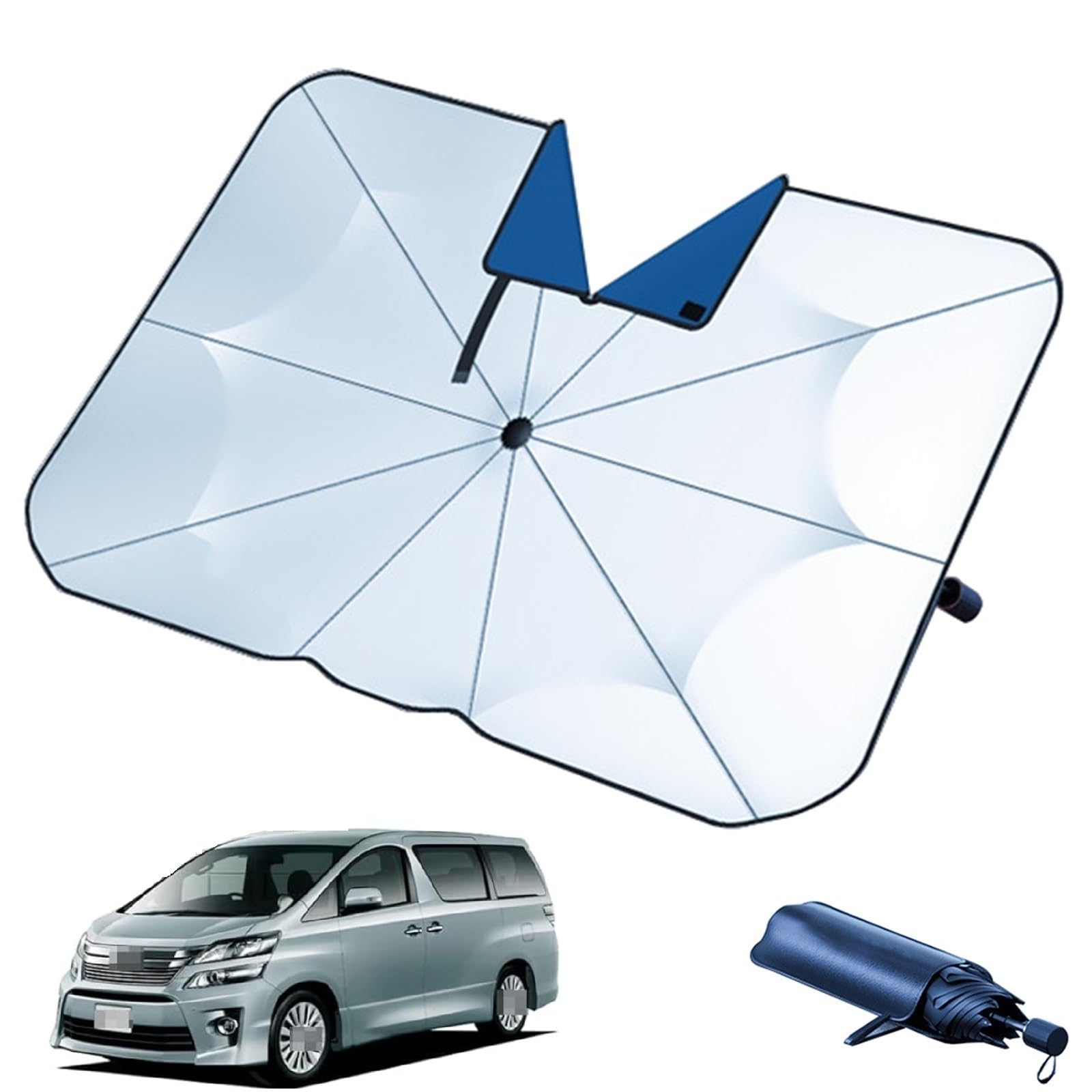 

Солнцезащитный козырек для автомобиля Toyota Alphard Vellfire 20-й серии, для автомобиля (2024 Новейший Удобный) Складной автомобиль One Size