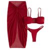 2023 European & American Three-Piece Swimsuit: Women's Bikini Set