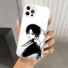 Black White Hunter HXH Phone Case for Iphone 16 15 14 13 12 Mini 11 Pro Max 16E X XS XR 7 Plus 8 SE 2020 Soft Funda Print Shell