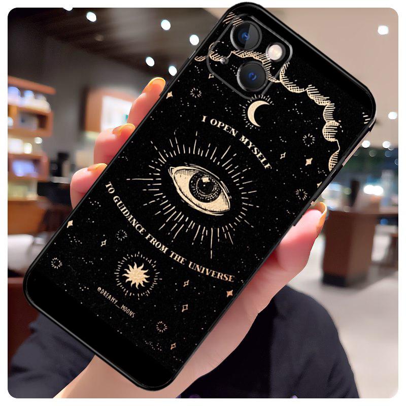 Witches Moon Witchy Mystery Totem Case For iPhone 15 Pro Max 14 13 12 11 16 17 Pro Max mini 15 16 Plus 16e 17 Air Phone Cover