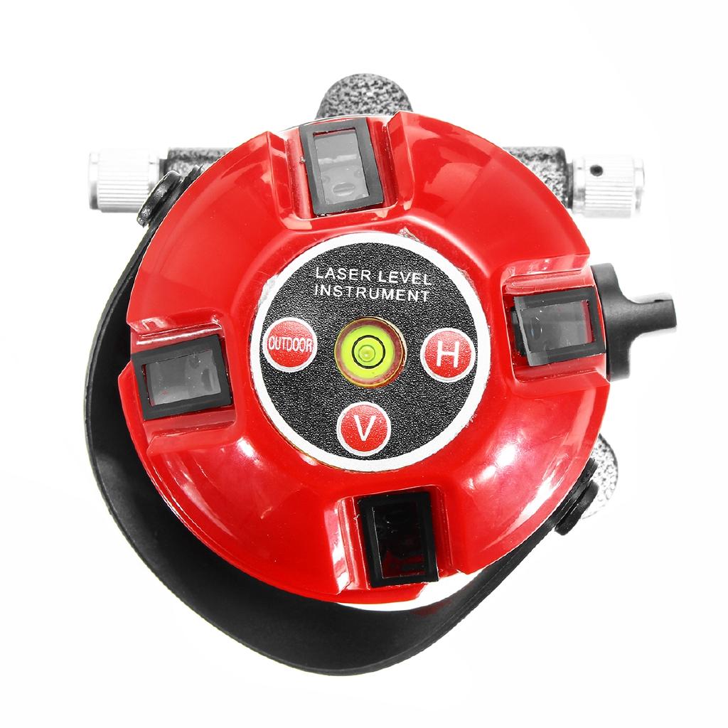AC 220v 5 Linii 6 Punktów 4V1H Linia Krzyżowa Czerwony Wstrząsoodporny Automatyczny Samopoziomujący Poziomnica Laserowa Miernik Zestaw Wysoka Jakość