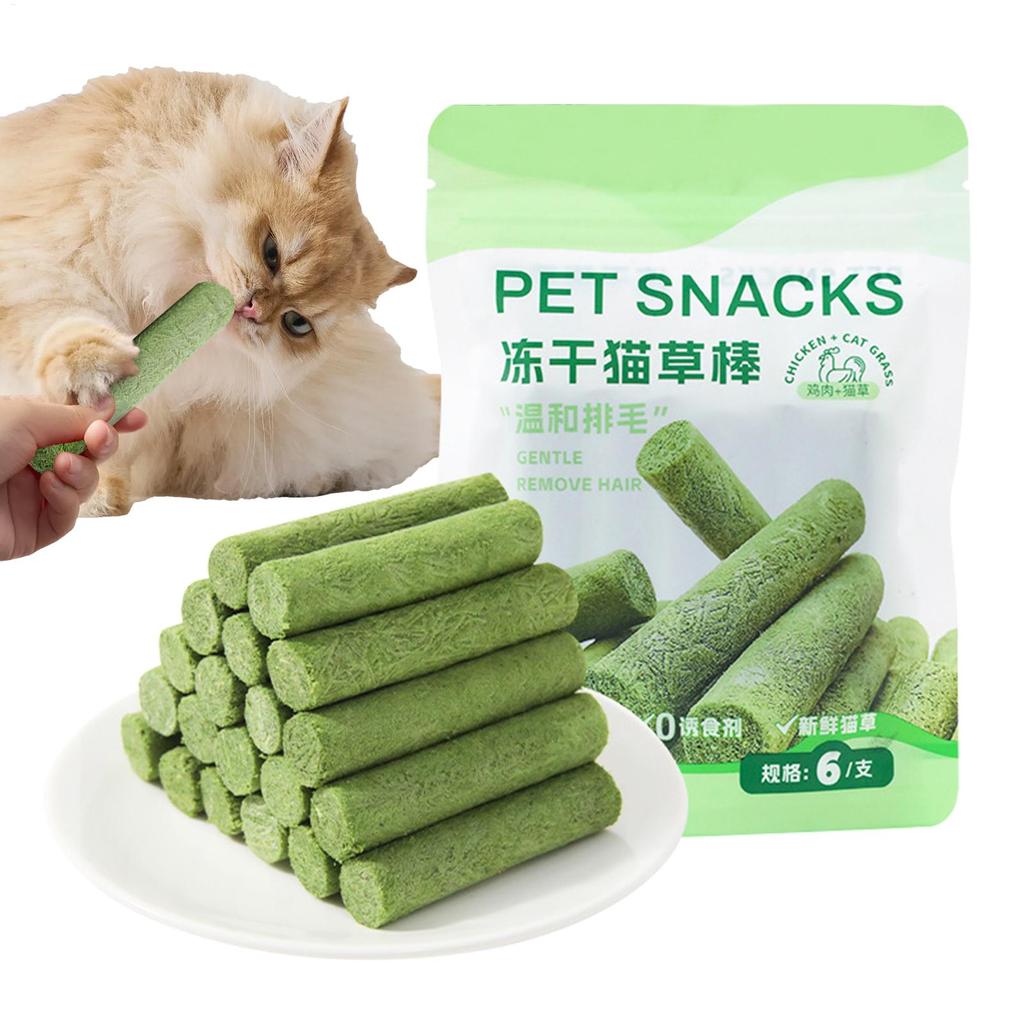Cat Grass Teething Sticks Chew Toy Kitten Cat Mouth Healthy Teeth Cleaning Pet Snacks Cat Grass Stick Cat Teeth Grinding Stick