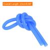 PATIKIL Tennis Vibration Damper 5 Pieces Silicone Racket Shock Absorber Racket String Damping Blue