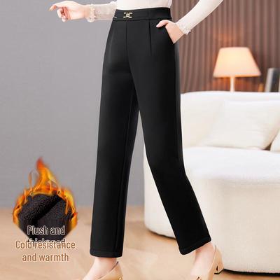 Pasite Damen Warme Freizeit-Hose mit Fleece-Futter