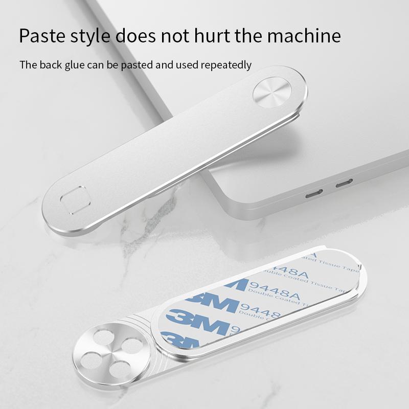 VAORLO Magnetic Mobile Phone Holder Metal Extension Cell Phone Stand Tablet Notebook Side Screen Magnetic Suction Scalable Portable