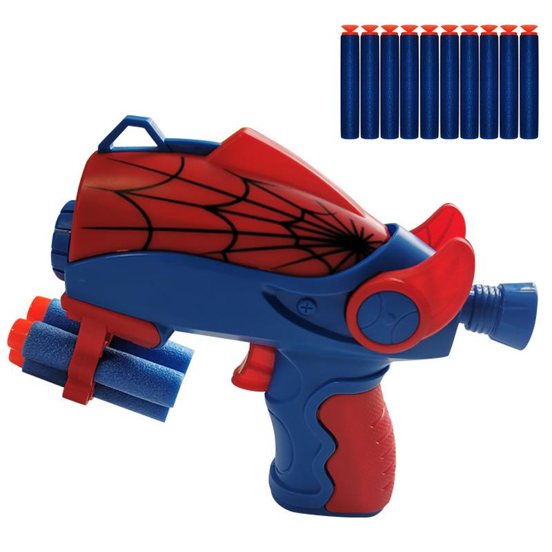 

Shooting toys Spider web style children s toy gun soft bullet gun outdoor games Suction cup bullet