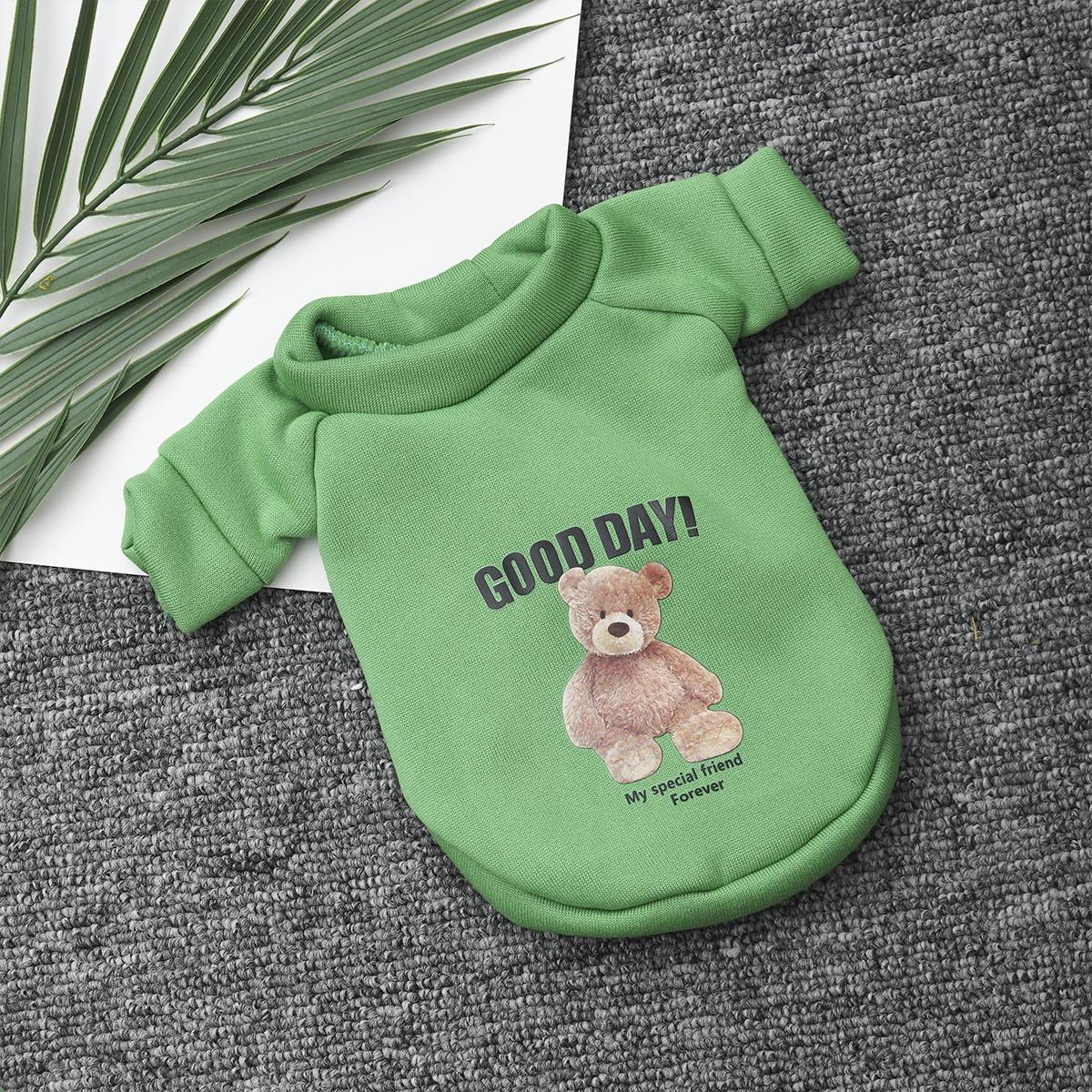 

Одежда для собак Костюм для собак Одежда для домашних животных Рубашка для домашних животных с мультяшным медведем Одежда для щенков Жилет для домашних животных Одежда для домашних животных Спортивная рубашка для собак XS-XXL XS