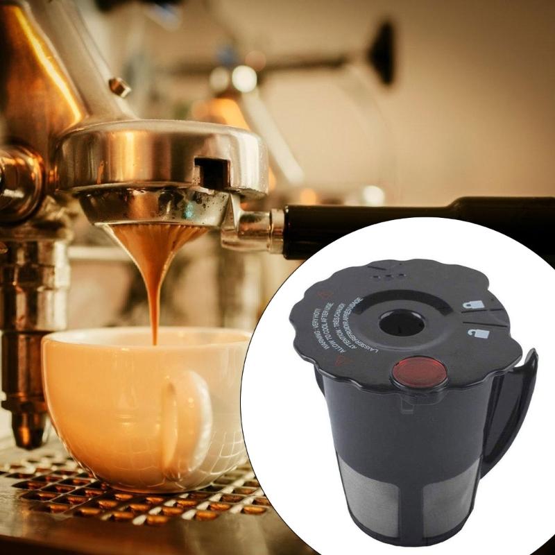 Coffee Filter Cup Powder Bowl Coffee Grounds Filtering Tool Plastic Texture Coffee Strainer Suitable for Coffee Machine