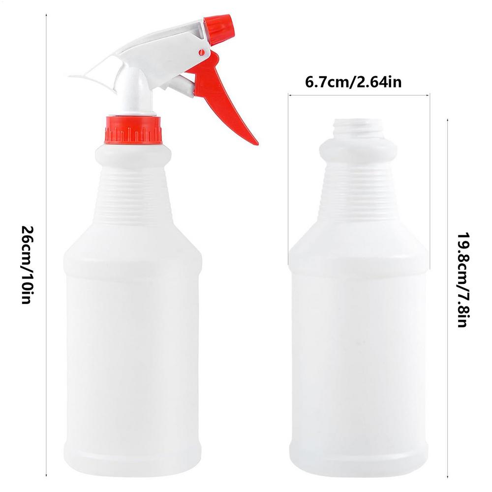 

Empty spray bottles 500ml Plant watering spray bottle Large Capacity Sprayer bottles for Cleaning Solutions Plants With Adjus