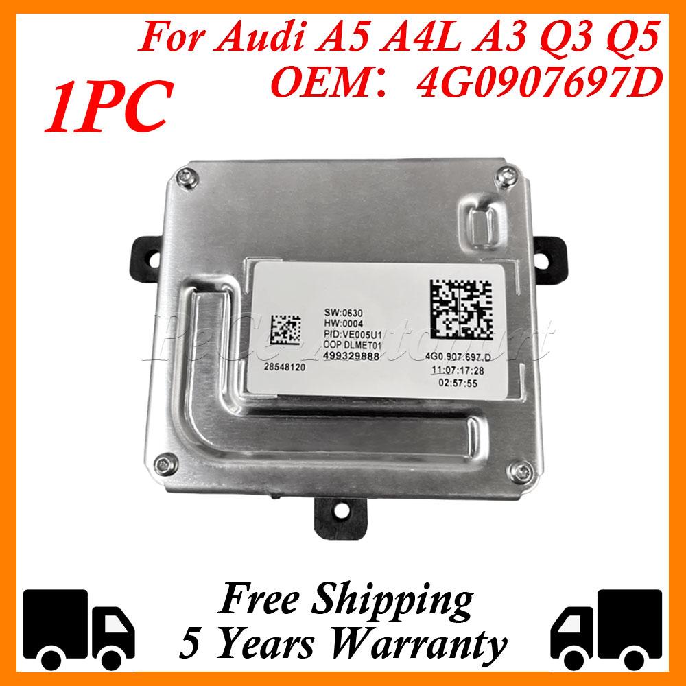 New Daytime Running Light Module DRL Control Ballast Follower Controller 4G0907697D 4G0907397D For A4 A5 A6 Q3 Q5 Parts
