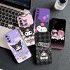 Soft Cover for Apple iPhone 13 12 Mini XS 11 Pro Max 7 8 Plus XR SE 2022 2020 SE3 Coque Phone Case Lovely Kuromi Cartoon