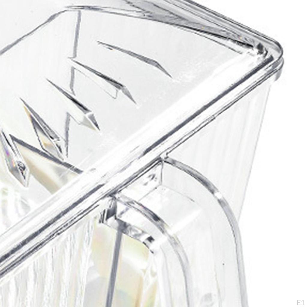 4 in 1 Seasoning Box with Lid and Spoon Condiment Container Kitchen Spice Pot Dispenser for