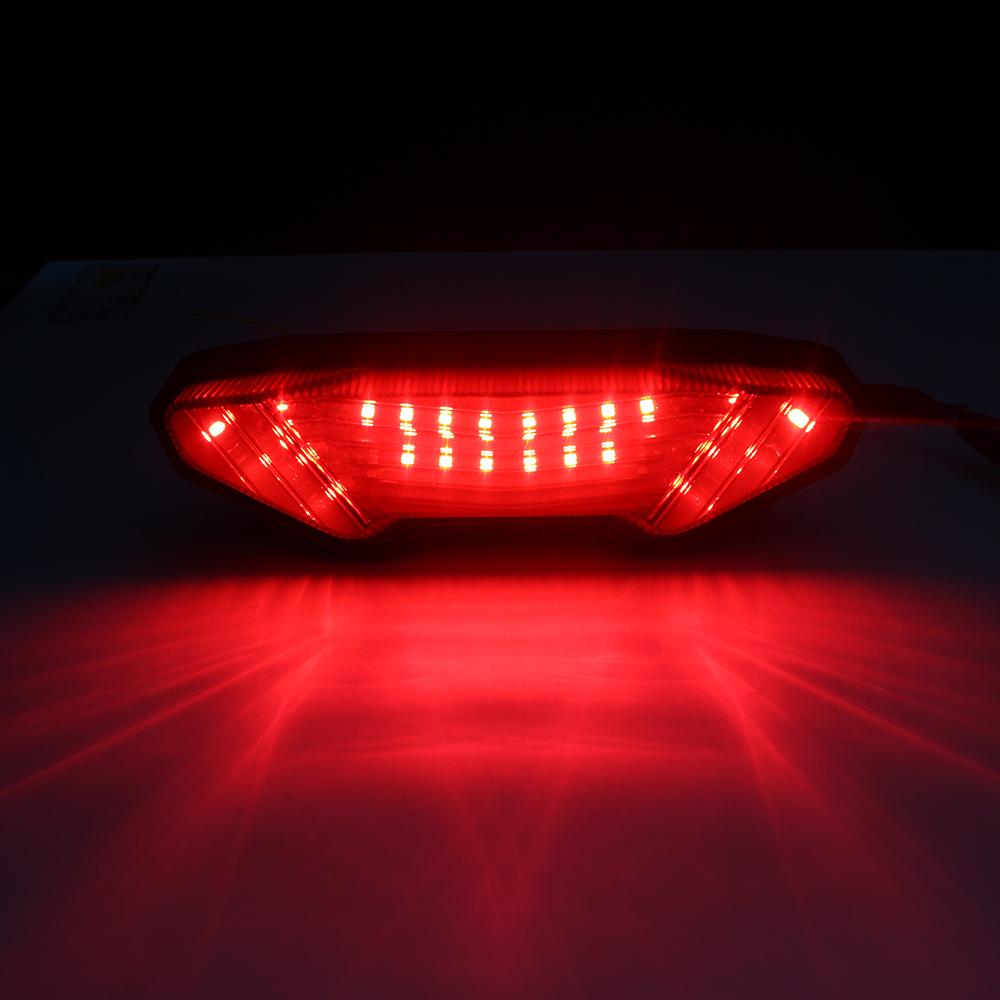 Led Tail Brake Turn Signals Light For YAMAHA FZ09 MT09 FJ09 FZ10 MT10 Smoke Lens