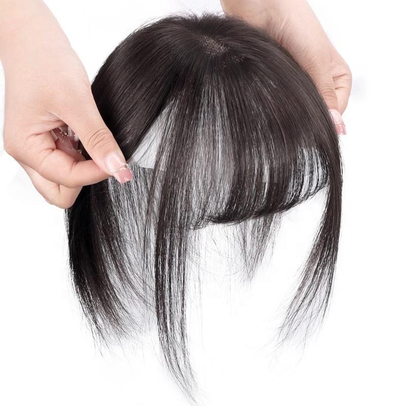 3D Wispy Bangs Wig Natural Forehead