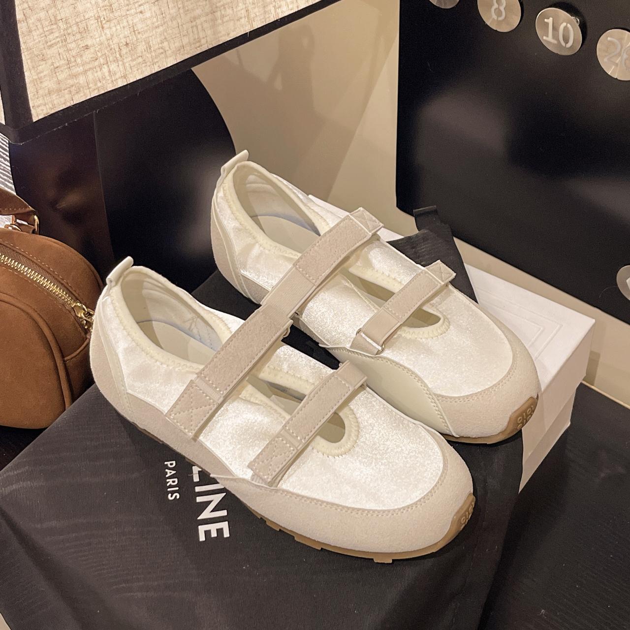 

Women Flats Sport Shoes Walking Casual Loafers Shoes Fashion Spring Woman Shoes Trend Running Sneakers Cozy Zapatos Female 40 бежевий