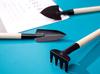 Three Piece Set Of Flower Planting Tools For Household Vegetable Cultivation Garden Gardening Soil Loosening Flower Shovel