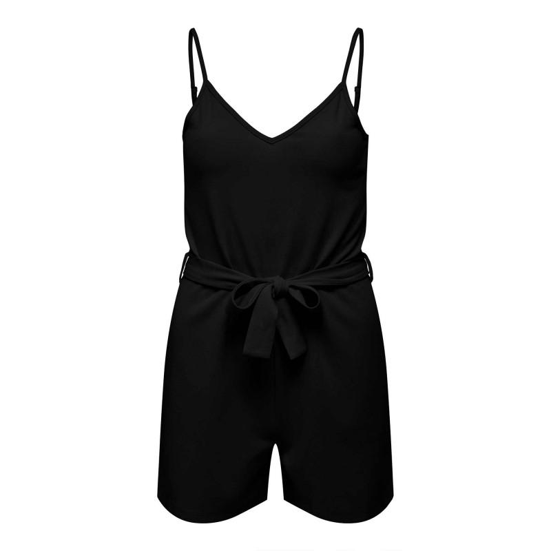 Dámská herní souprava s výstřihem do V, nastavitelnými ramínky a hladkým páskem JDY