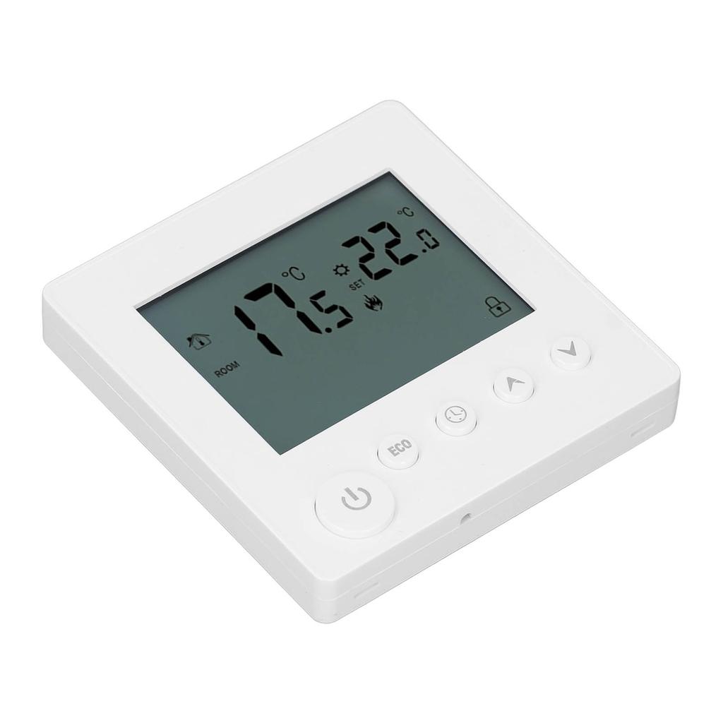 Digital Thermostat 4500W High Power Electric Floor Heating Temperature Control Thermostat for Office Mall AC 90V To