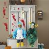 New Halloween Blood Handprint Blood Footprint Bedroom Living Room Wall Stickers