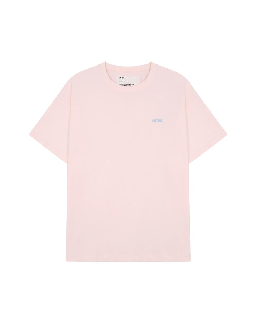 Matile Basic Logo T-Shirt / Pink