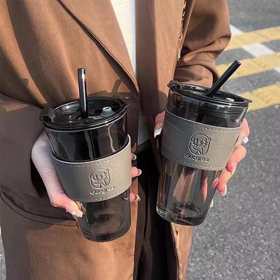 Logo Printed Glass Mug - Coffee, Souvenir, Gift, or Straw Cup