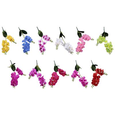 Falešné umělé Butterfly Orchideje Květiny Orchideje Plasty