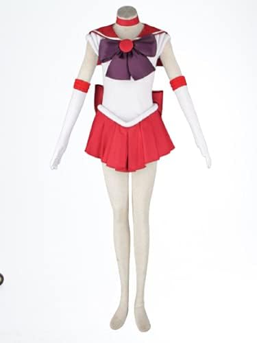 [SINUOMING] Beautiful Girl Sailor One-Piece Cosplay Costume Set, Made with Stretchy Fabric (XXL, Men's)