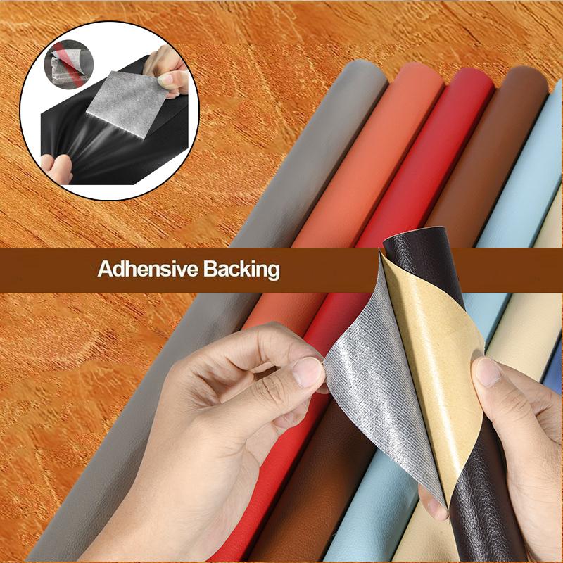 35-200cm Self Adhesive Leather Genuine Repair Patch Tape House DIY Fix For Sofa Moto Car Seat Chair Bag Sticker Patches PU Craft