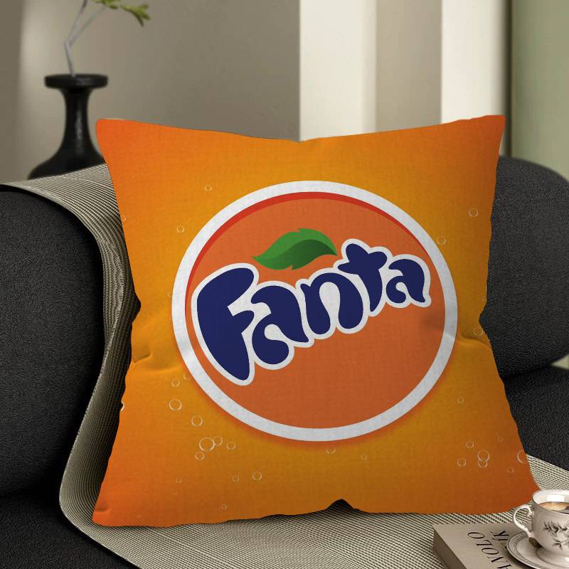 classic brand FFanta logo Cushion Cover Pillowcase Upholstery Sofa Throw Pillow Home Decor Pillowcas
